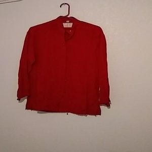 Ellen Tracy silk shirt